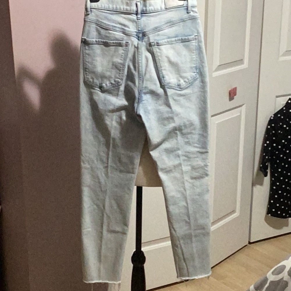 Express Light Blue Women's Jeans - Picture 2 of 2
